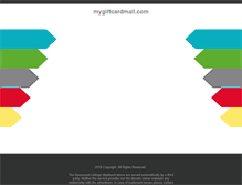 Tablet Screenshot of mygiftcardmail.com